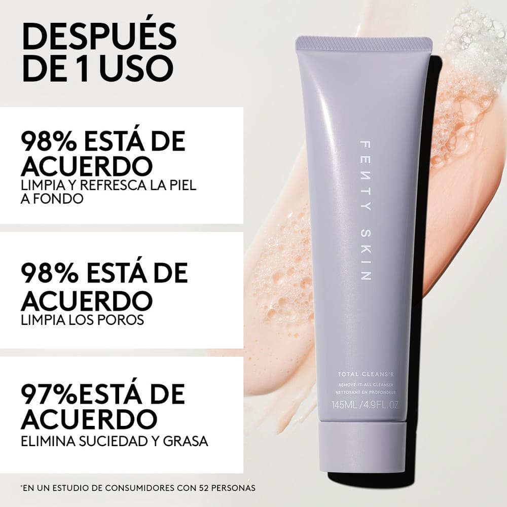 TOTAL CLEANS'R REMOVE-IT-ALL CLEANSER (LIMPIADOR FACIAL)